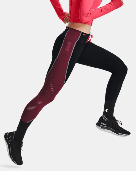 Women's UA Run Anywhere Ankle Tights in Black image number 0